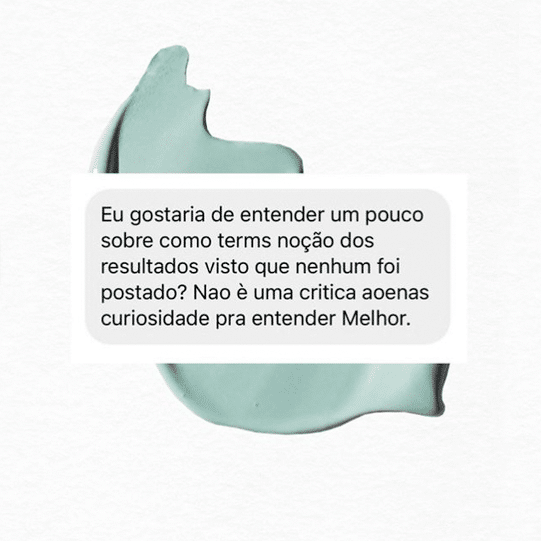 fotos antes e depois comentário