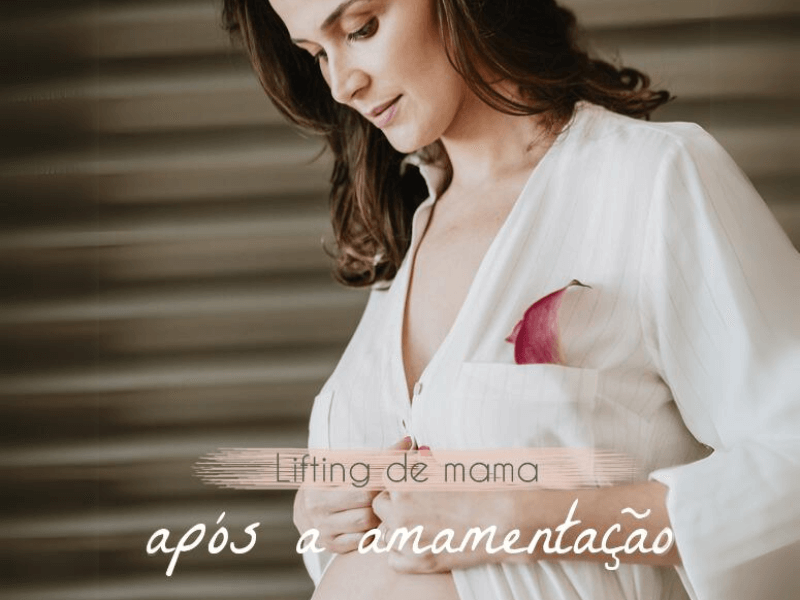 lifting de mamas após a amamentação