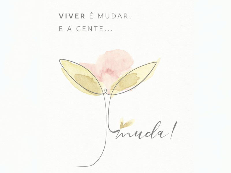 viver é mudar