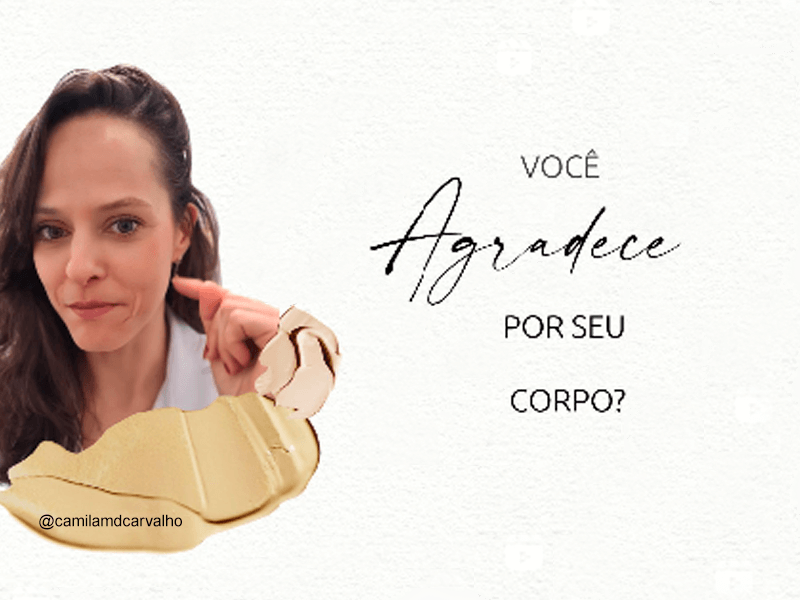 agradecer o corpo